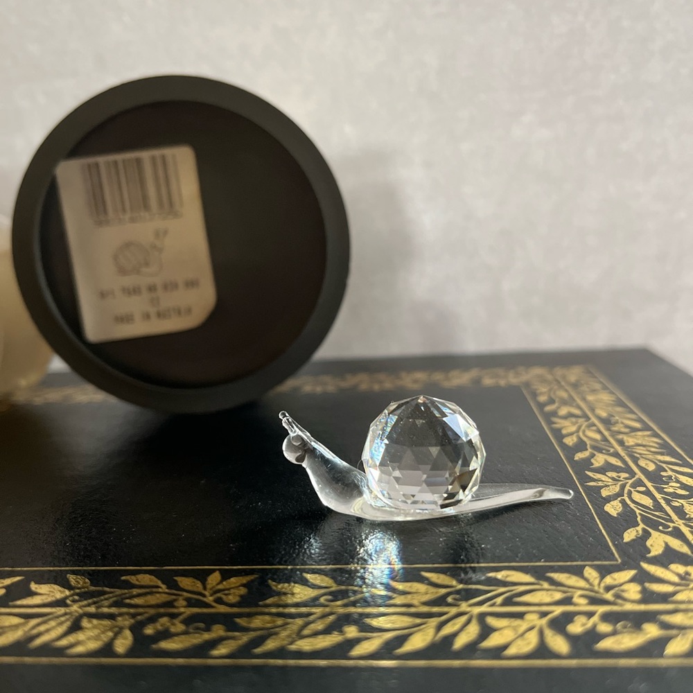 Swarovski Crystal Snail